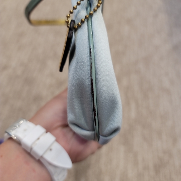 Coach Amanda Pleated Satin Wristlet - Picture 11 of 11